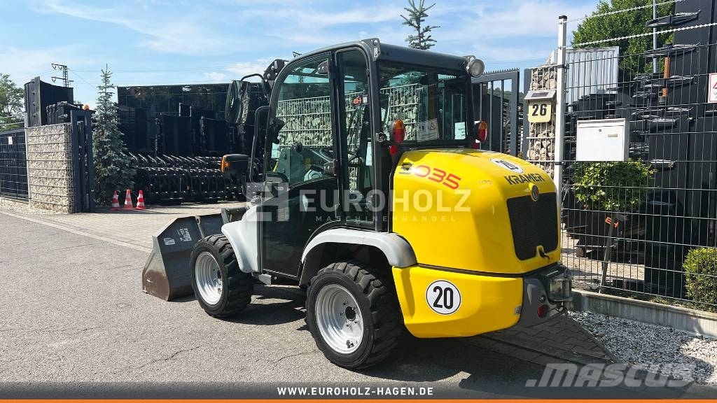 Kramer 5035 Radlader, Allrad (4x4), hyrd. Schnellwechsler Cargadoras sobre ruedas