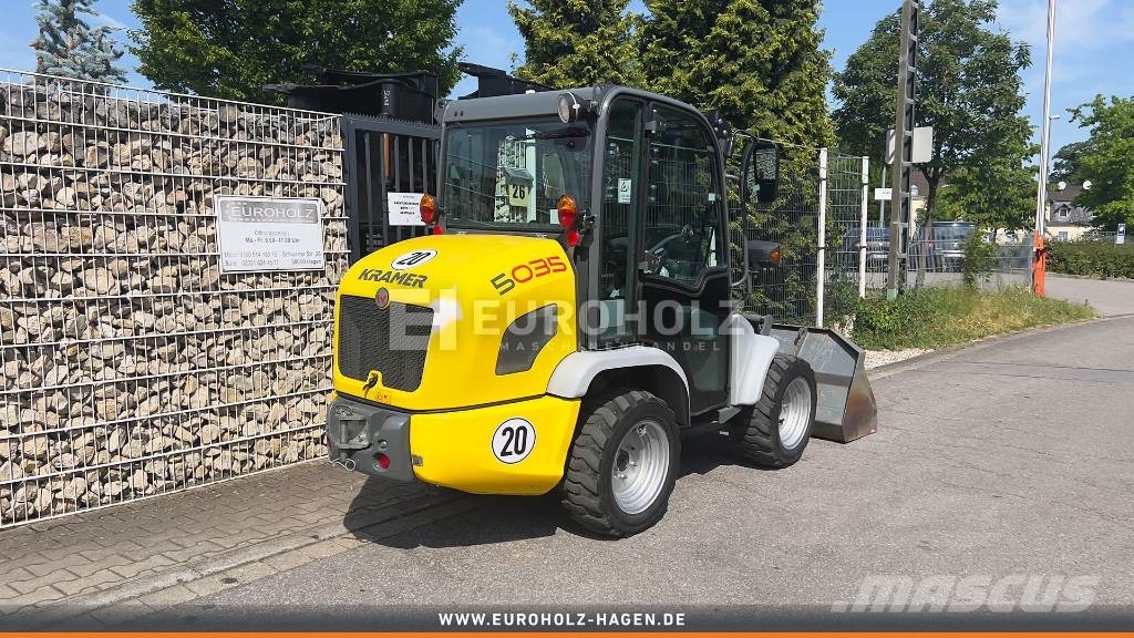 Kramer 5035 Radlader, Allrad (4x4), hyrd. Schnellwechsler Cargadoras sobre ruedas