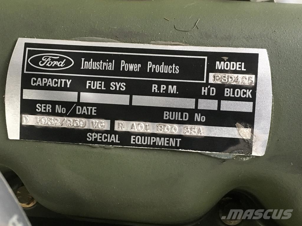 Ford FSD 425 NEW Motores
