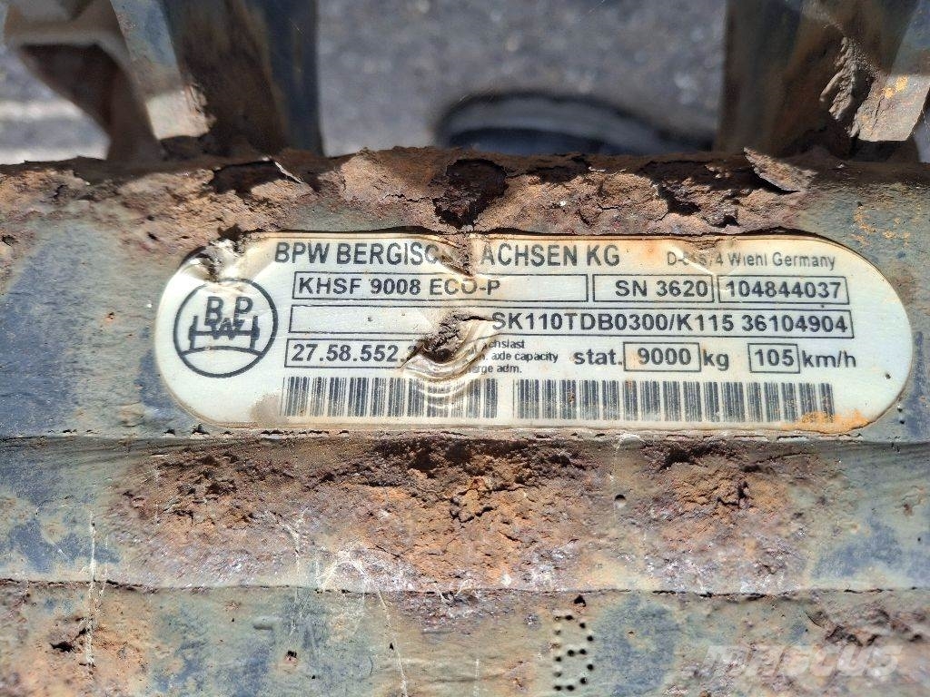 BPW KHSF 9008 ECO-P Ejes