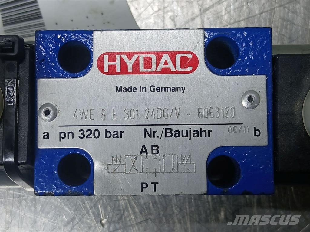 Hydac 4WE6ES01-24DG/V-6063120-NG6 4/3 Valve 24V Hydraulics