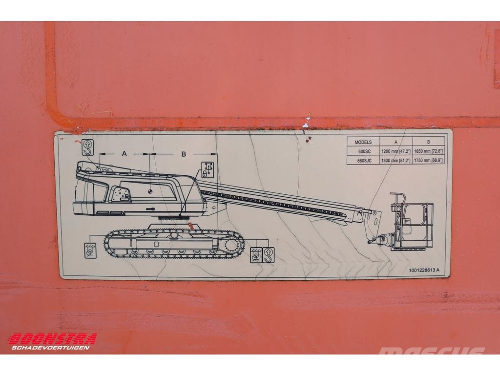JLG 660 SJC BY2018 1.455 hrs! Rupshoogwerker Raupenhub その他リフトとプラットフォーム