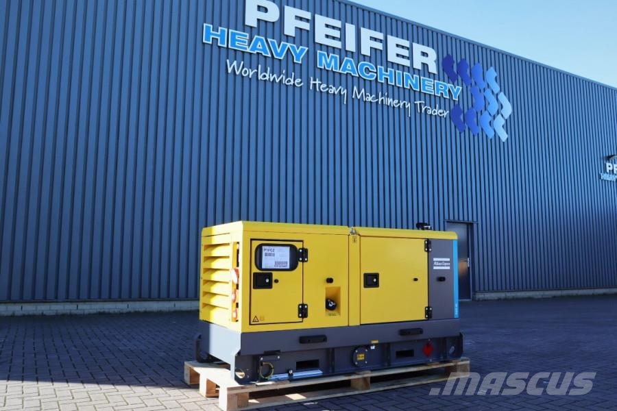 Atlas Copco QAS 40 ST3 Valid inspection, Diesel, 40 kVA ディーゼル発電機