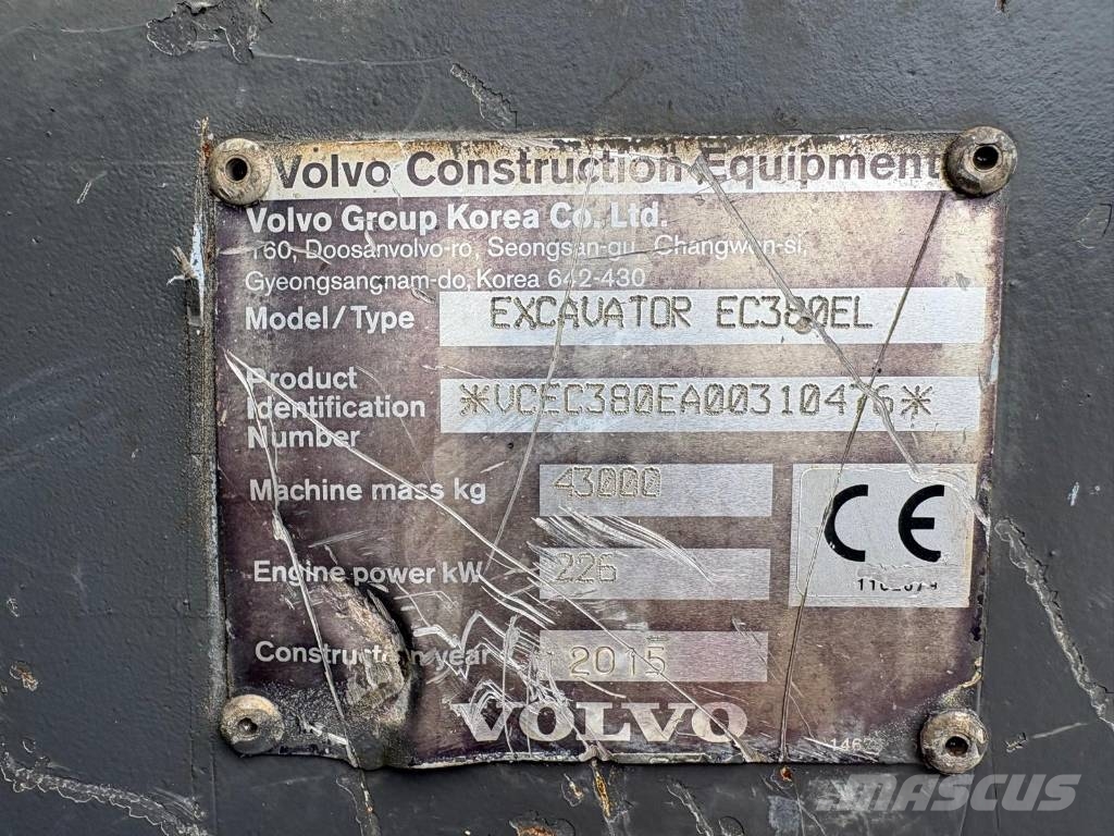 Volvo EC 380 EL Raupenbagger