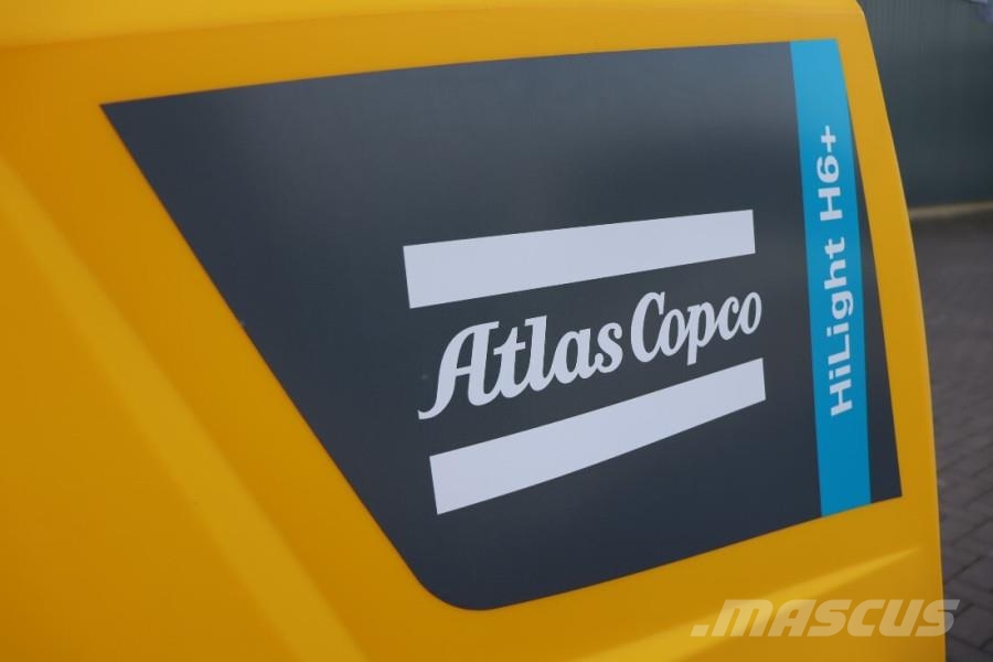 Atlas Copco Hilight H6+ Valid inspection, Max Boom Height 8m, أبراج خفيفة