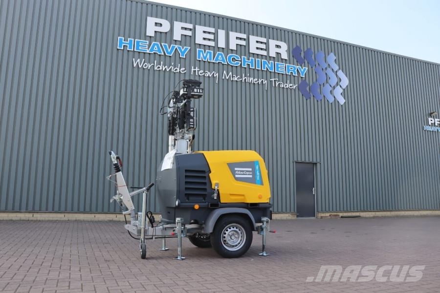 Atlas Copco Hilight H6+ Valid inspection, Max Boom Height 8m, أبراج خفيفة
