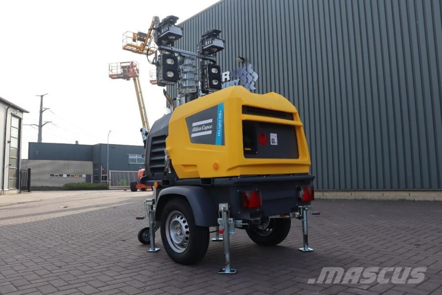 Atlas Copco Hilight H6+ Valid inspection, Max Boom Height 8m, أبراج خفيفة