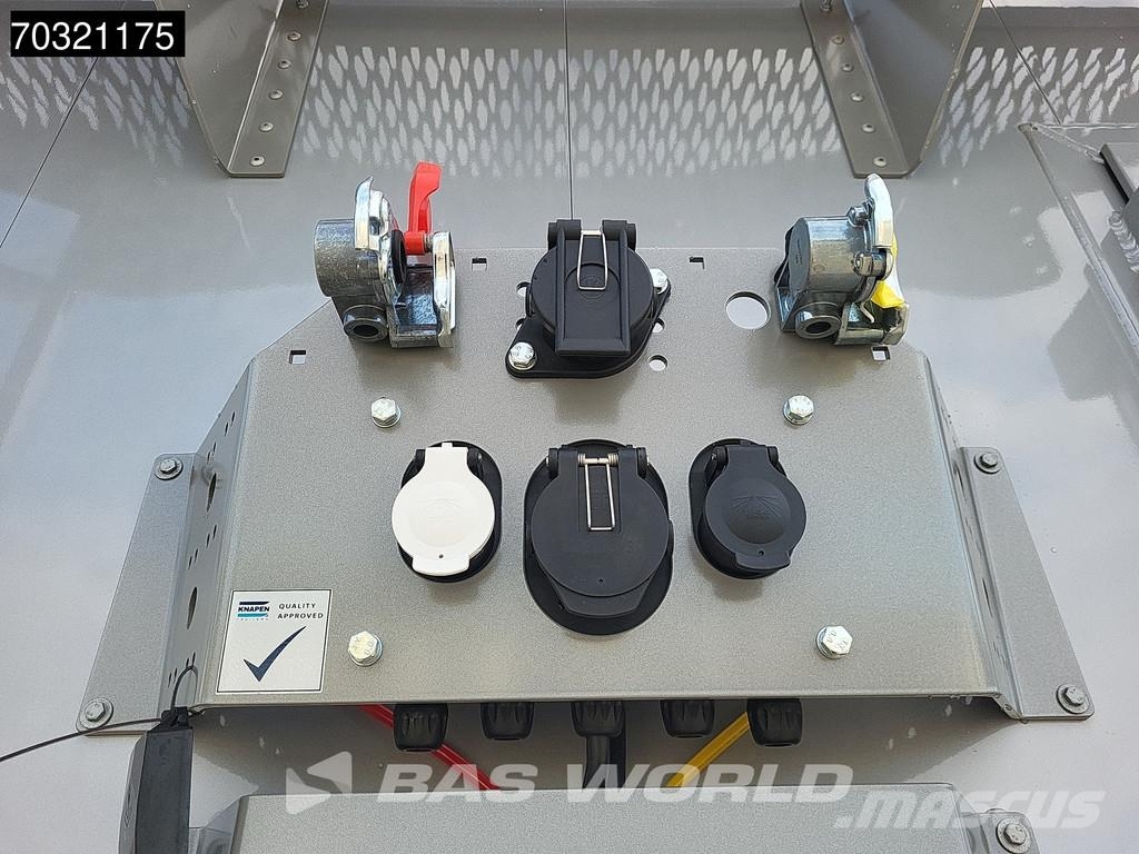Knapen K100 NEW! Z-SPEC 92m3 10mm SAF Liftachse 보도면 세미트레일러