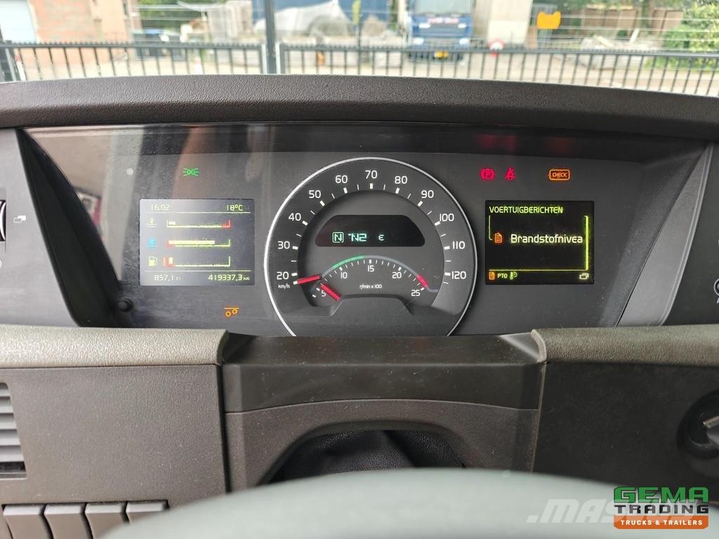 Volvo FH420 6x2/4 GlobeTrotter Euro6 - Hiab 21T Hooklift Rol kiper kamioni sa kukom za podizanje tereta