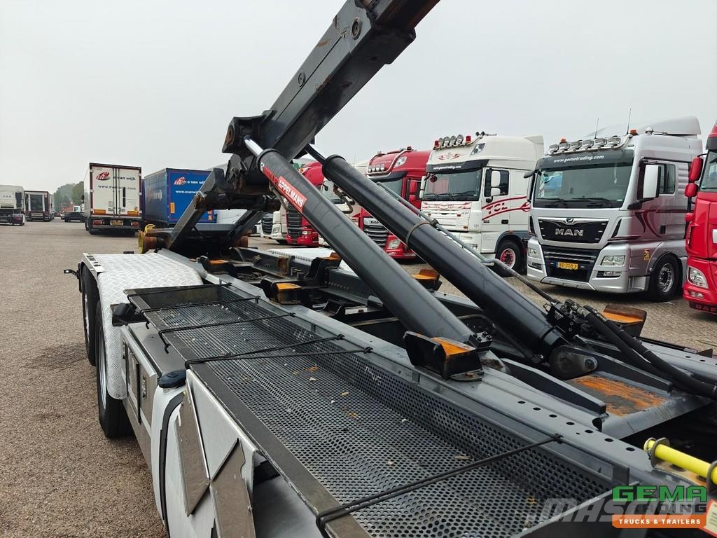 Volvo FH420 6x2/4 GlobeTrotter Euro6 - Hiab 21T Hooklift Rol kiper kamioni sa kukom za podizanje tereta