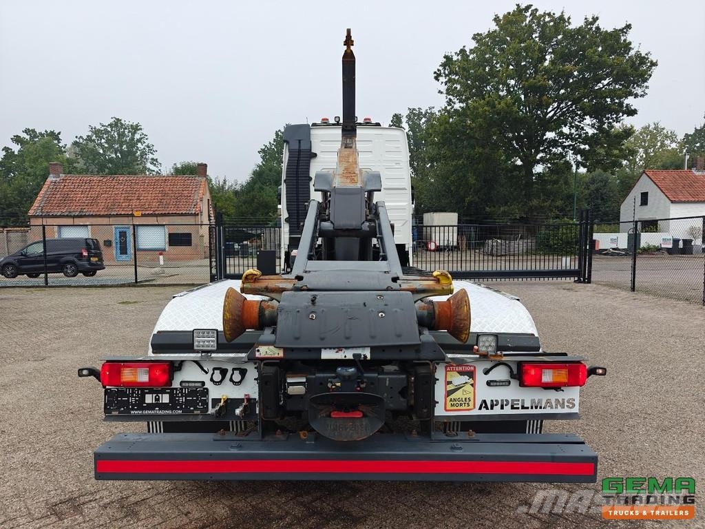 Volvo FH420 6x2/4 GlobeTrotter Euro6 - Hiab 21T Hooklift Rol kiper kamioni sa kukom za podizanje tereta