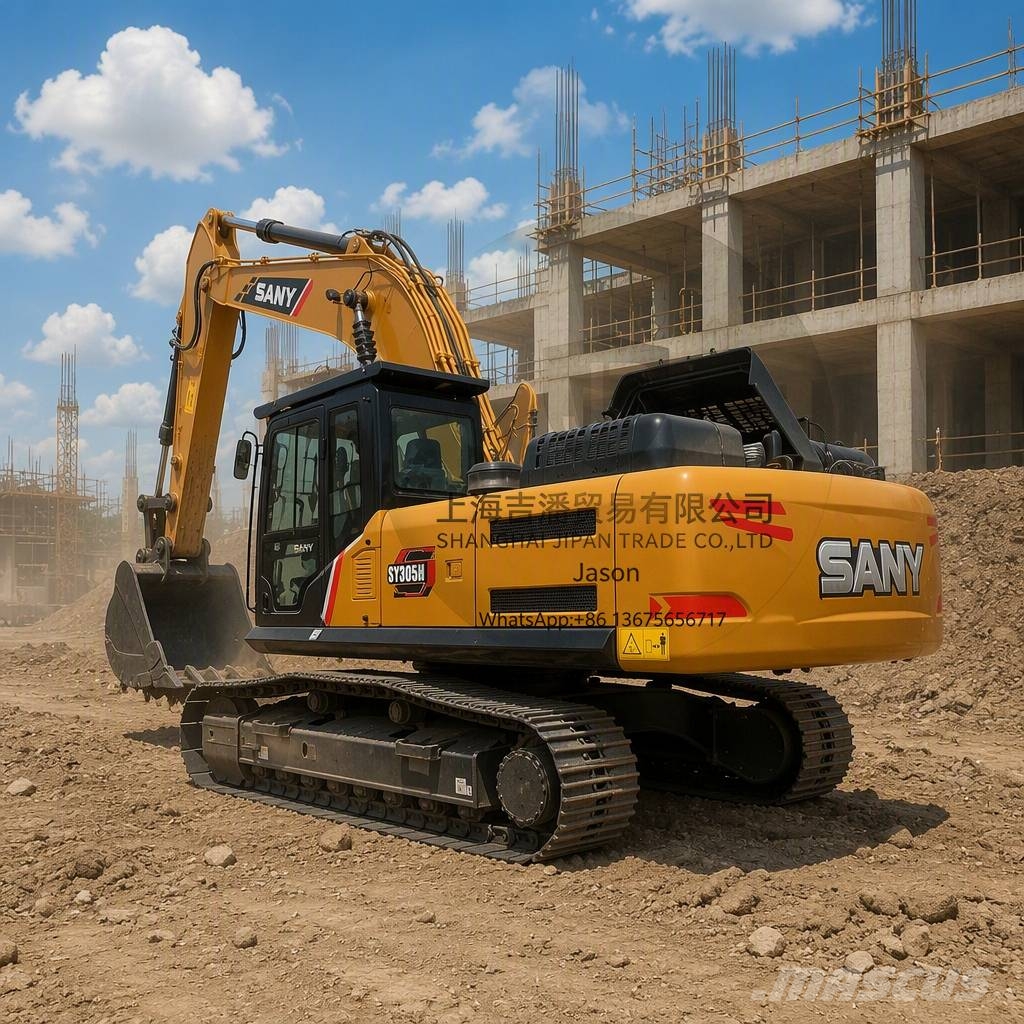 Sany SY 305 H حفارات زحافة