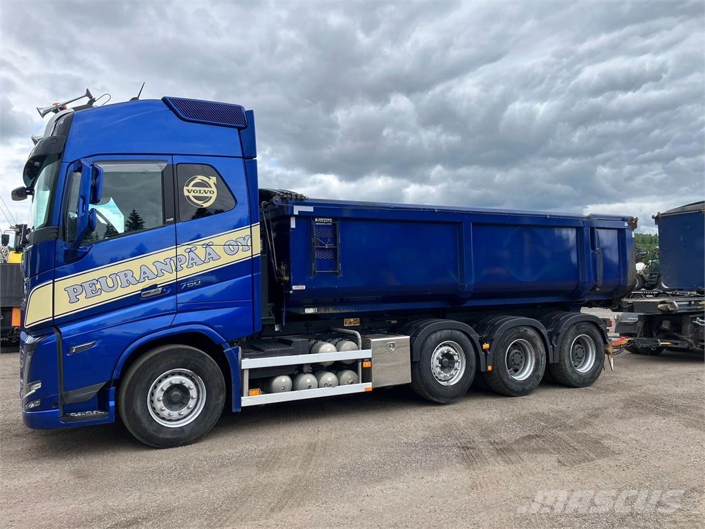 Volvo FH16 750 autom.kasettiyhdistelmä Bañeras basculantes usadas