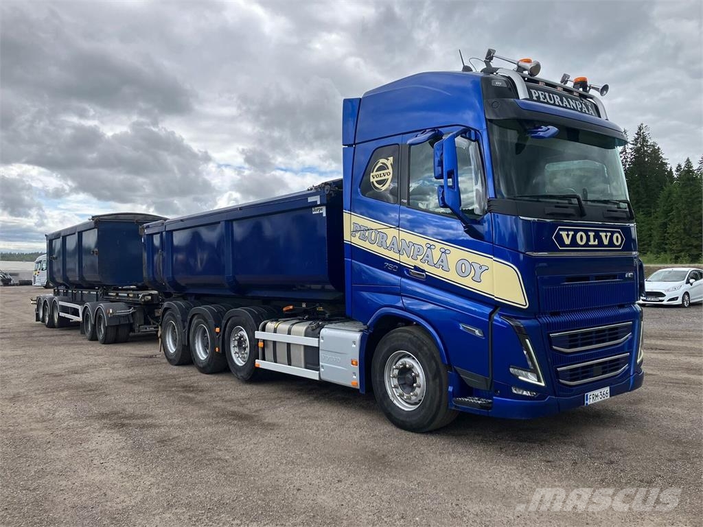Volvo FH16 750 autom.kasettiyhdistelmä Bañeras basculantes usadas