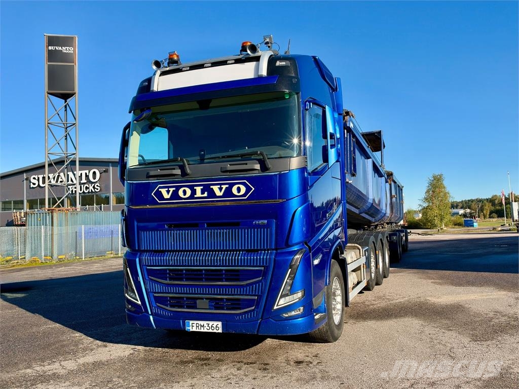 Volvo FH16 750 autom.kasettiyhdistelmä Savivarčių priekabų vilkikai