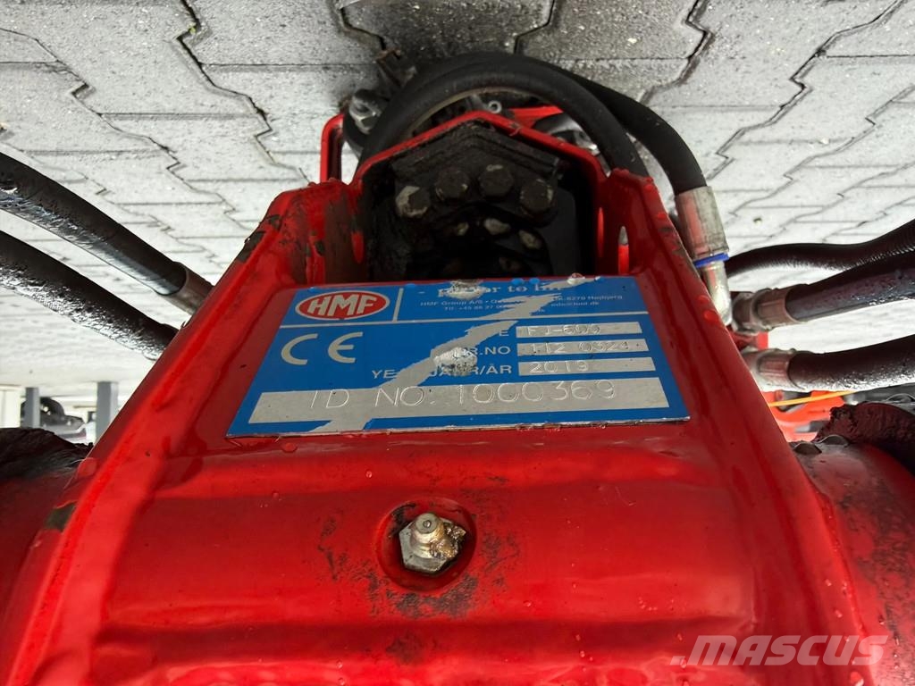 HMF FJ600 - K4 FlyJib – 4x hydraulisch – bouwjaar 2019 Краны-манипуляторы