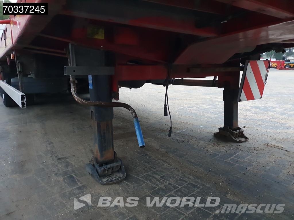 Kässbohrer 3 axles Extendable Lift + Steering Axle BPW MOT 08 Poluprikolice sa otvorenim sandukom