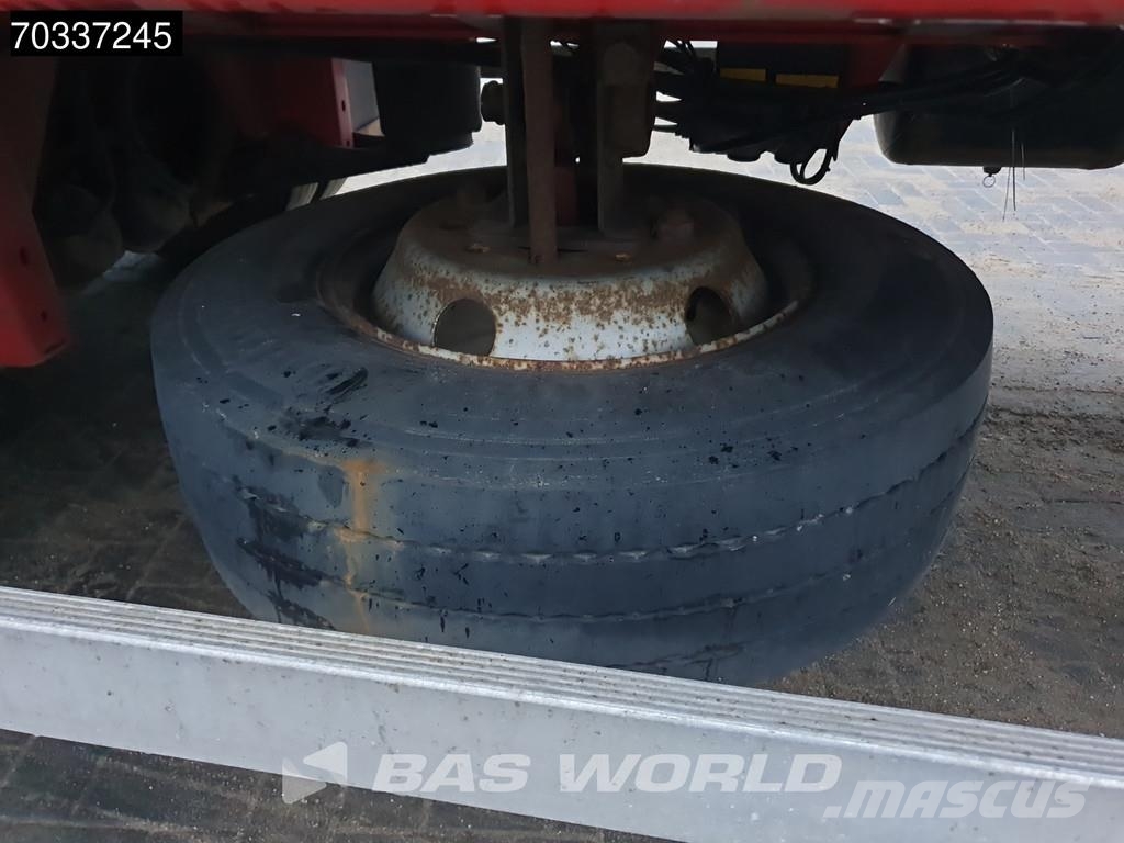 Kässbohrer 3 axles Extendable Lift + Steering Axle BPW MOT 08 Poluprikolice sa otvorenim sandukom