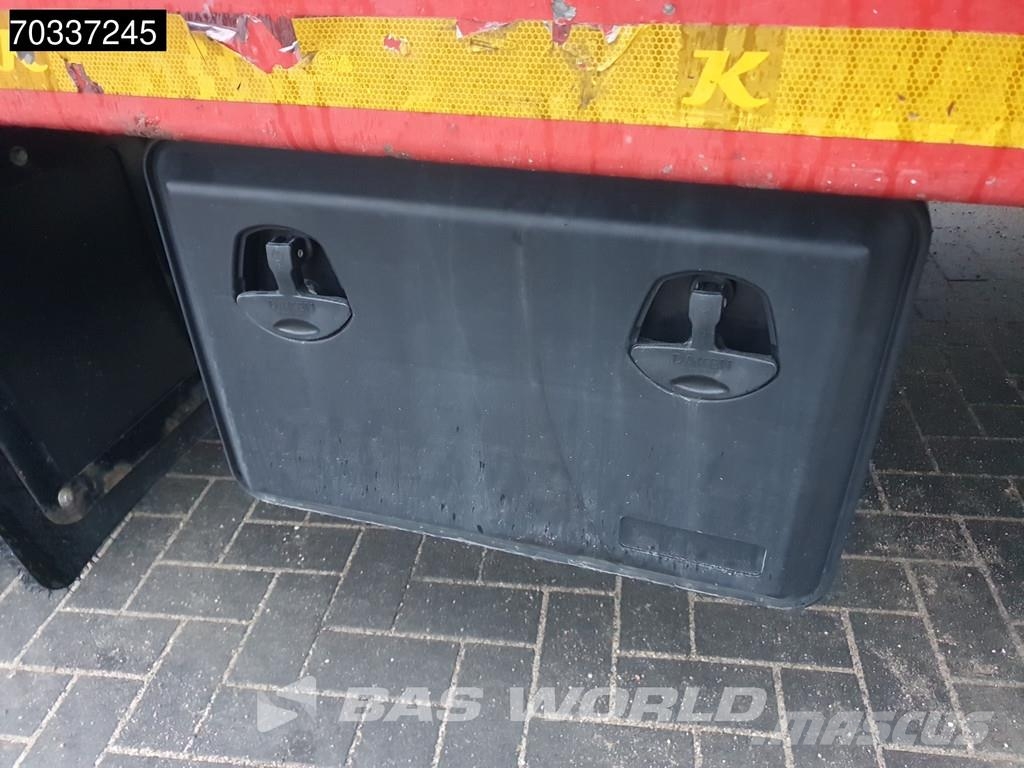 Kässbohrer 3 axles Extendable Lift + Steering Axle BPW MOT 08 Poluprikolice sa otvorenim sandukom