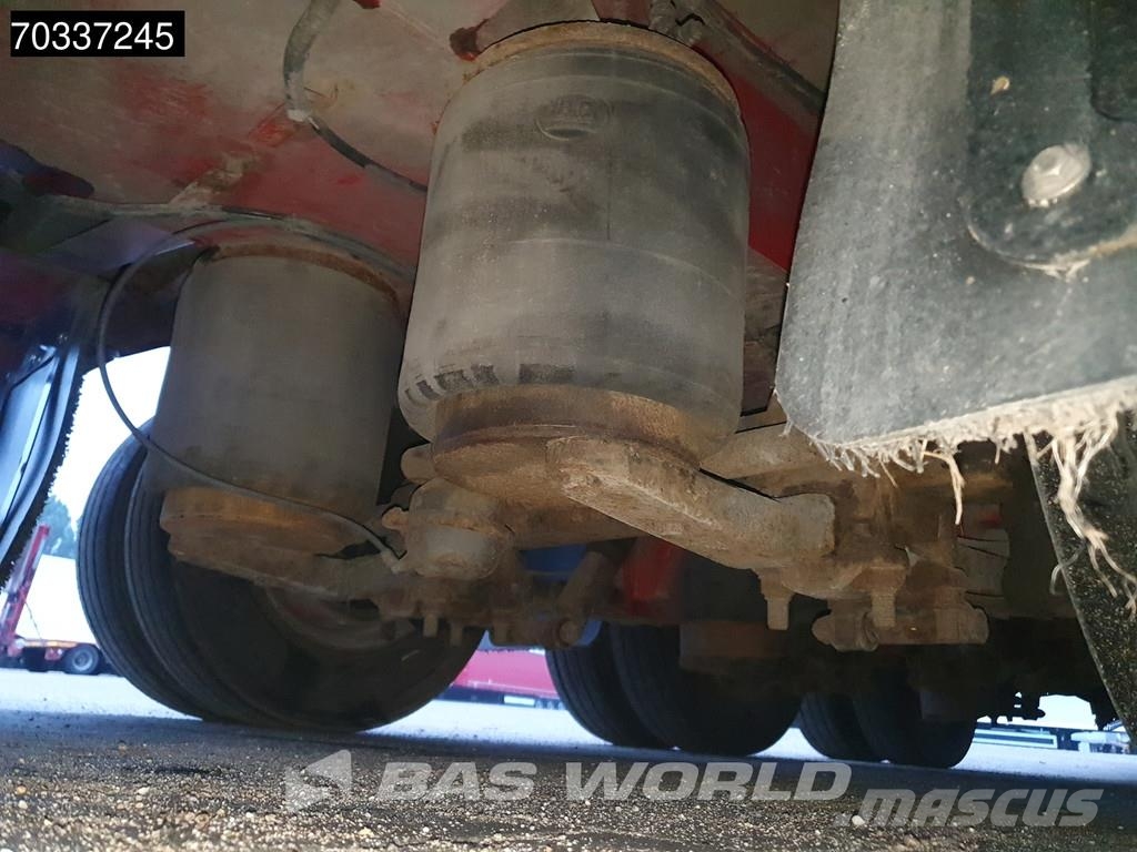 Kässbohrer 3 axles Extendable Lift + Steering Axle BPW MOT 08 Poluprikolice sa otvorenim sandukom