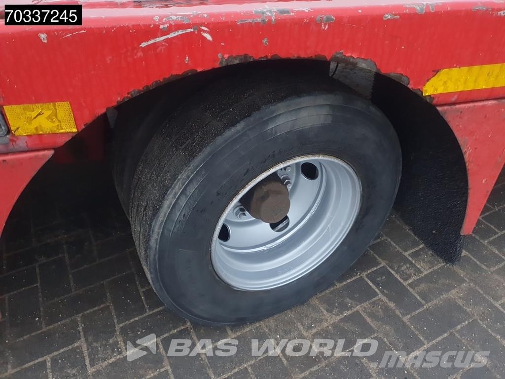 Kässbohrer 3 axles Extendable Lift + Steering Axle BPW MOT 08 Poluprikolice sa otvorenim sandukom