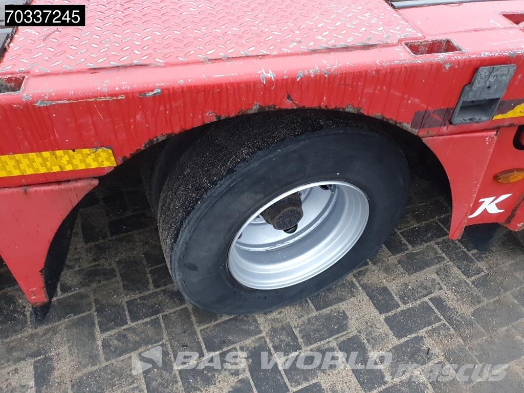 Kässbohrer 3 axles Extendable Lift + Steering Axle BPW MOT 08 Poluprikolice sa otvorenim sandukom