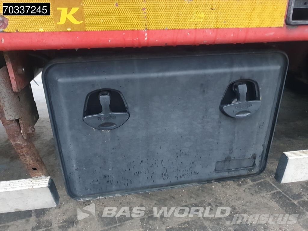 Kässbohrer 3 axles Extendable Lift + Steering Axle BPW MOT 08 플랫베드/드롭사이드 세미 트레일러