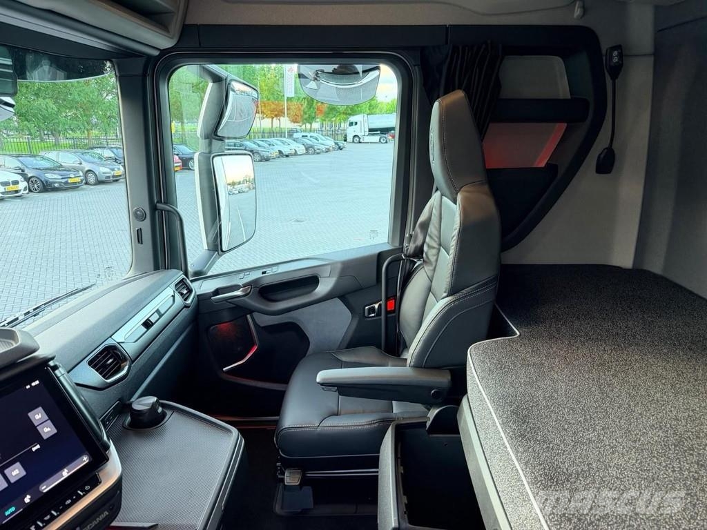 Scania S500 NEW, full air, Retarder, stand airco, pto pre Tractor Units