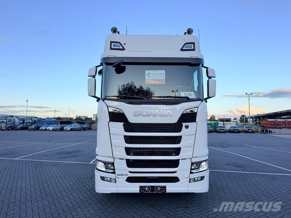 Scania S500 NEW, full air, Retarder, stand airco, pto pre Tractor Units