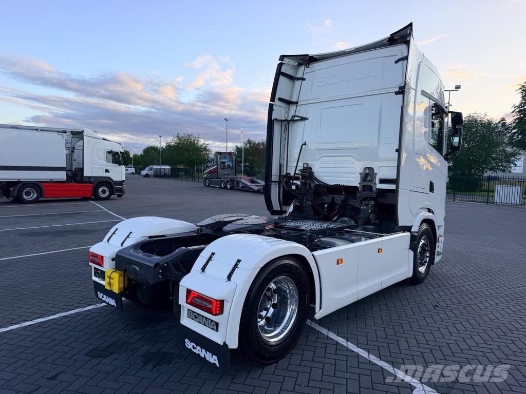 Scania S500 NEW, full air, Retarder, stand airco, pto pre Tractor Units