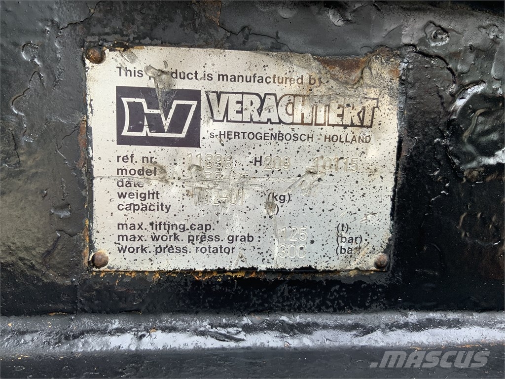 Verachtert sorteergrijper cw20 cw30 cw40 Grapples