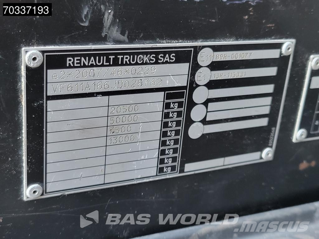 Renault T 460 4X2 SleeperCab Standklima ACC PTO Alcoa's Vlačilci