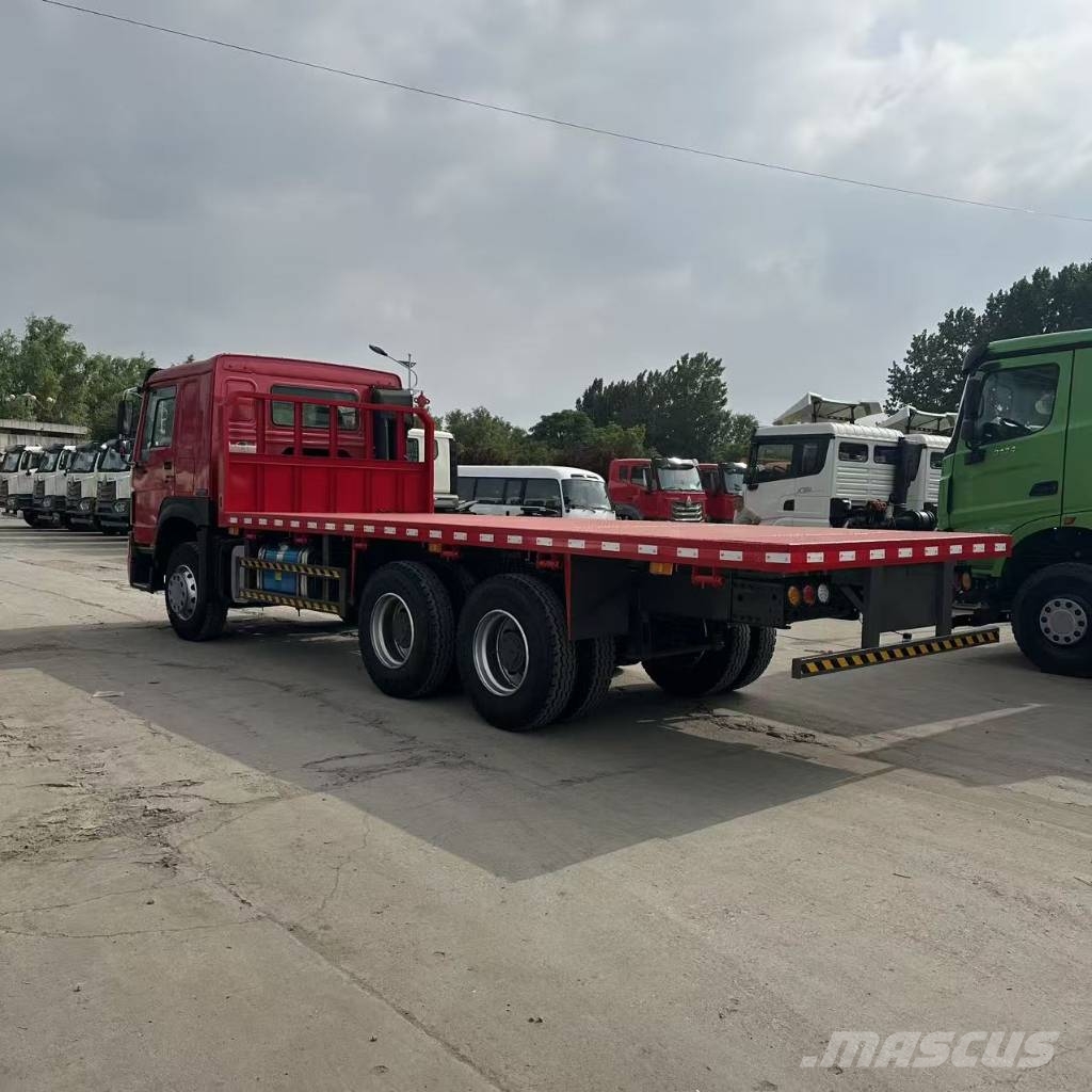 Howo 371 Plošinové nákladné automobily/nákladné automobily so sklápacími bočnicami