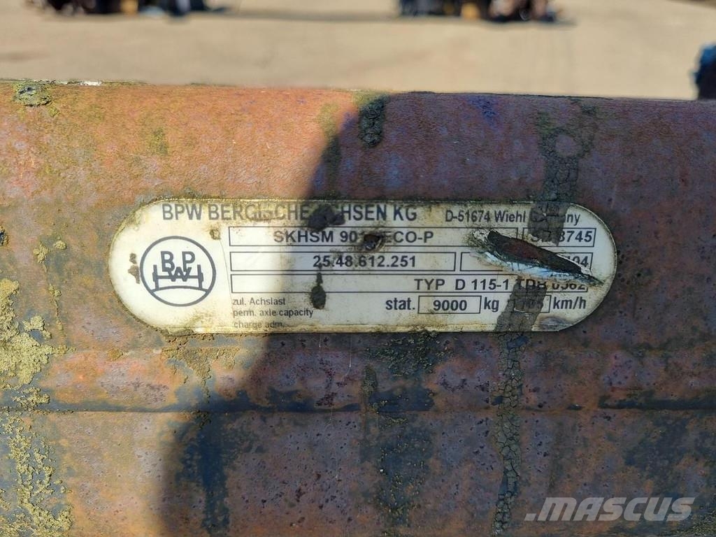 BPW SKHSM 9010 ECO-P Осі