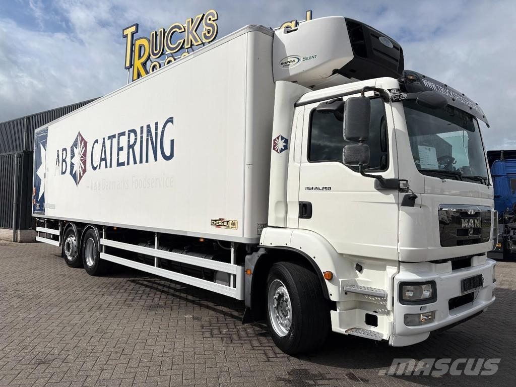 MAN TGM 26.290 + CHEREAU 9.31 METERS + CARRIER SUPRA 1 Kravas automašīnas - refrižeratori