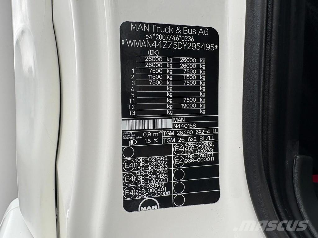 MAN TGM 26.290 + CHEREAU 9.31 METERS + CARRIER SUPRA 1 Kravas automašīnas - refrižeratori