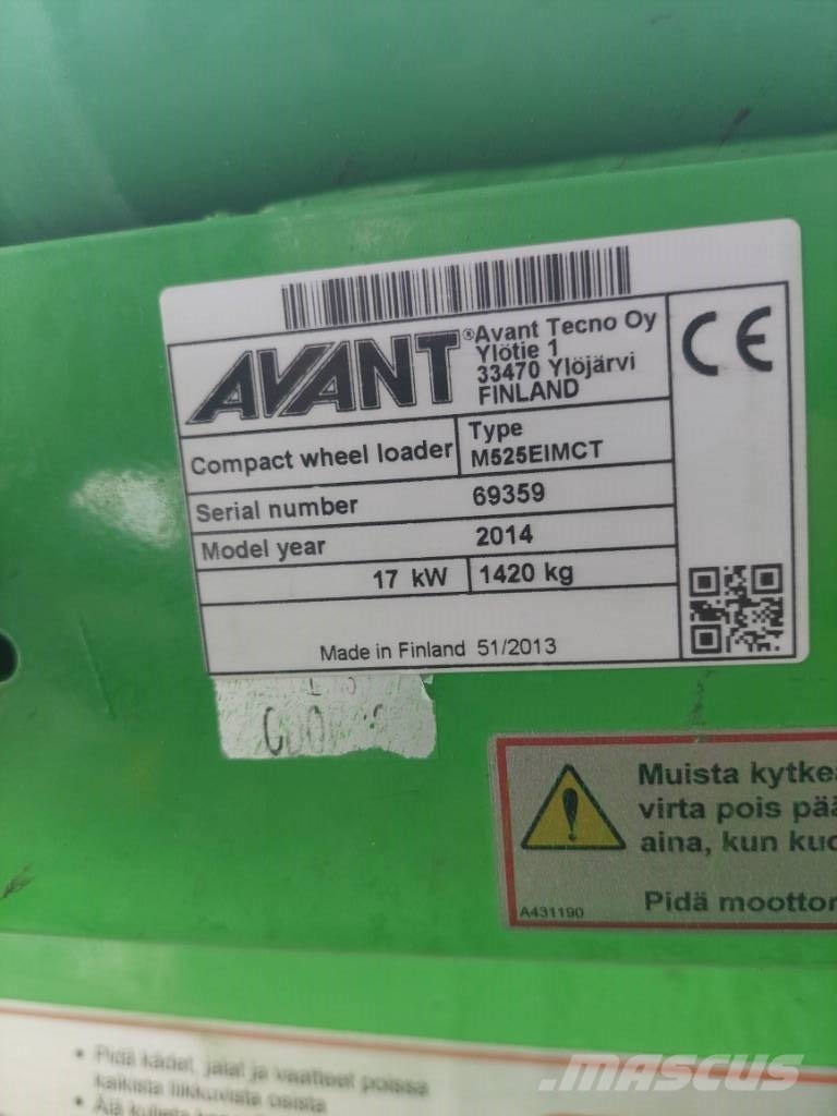 Avant 525 LPG Maatalouskurottajat