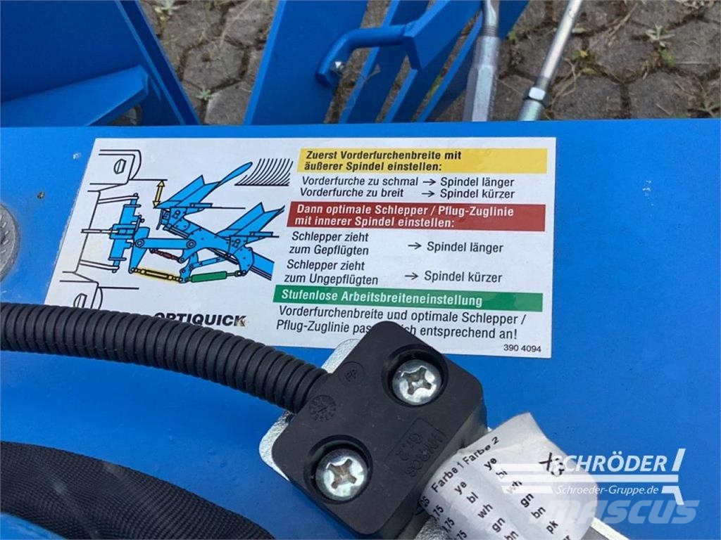 Lemken JUWEL 8 M V 4+1 N 100 Reversible ploughs
