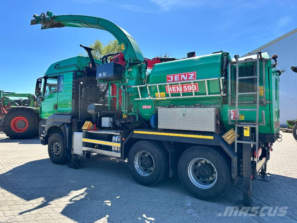 JENZ HEM 593 Haketuskoneet