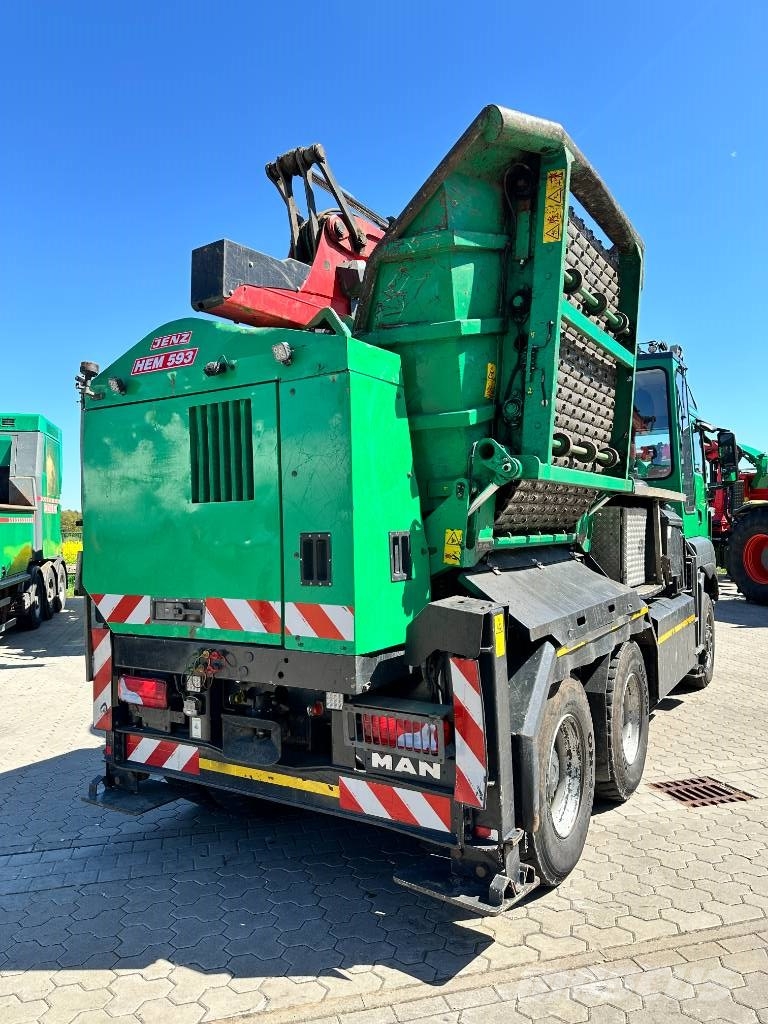 JENZ HEM 593 Haketuskoneet