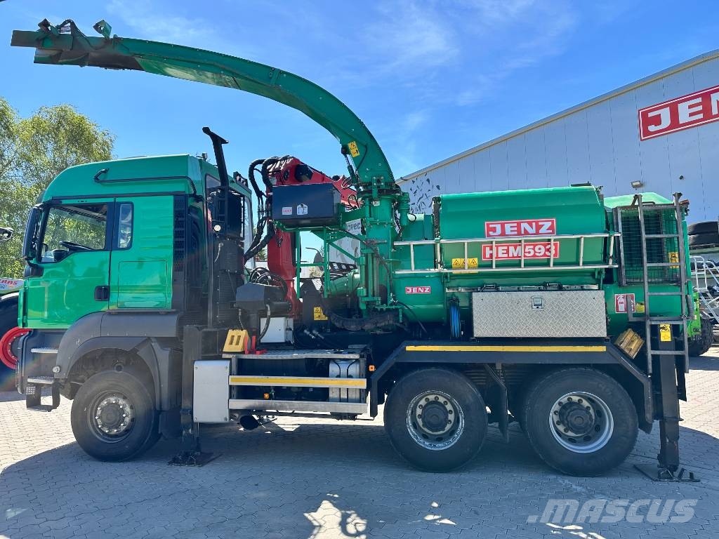JENZ HEM 593 Haketuskoneet