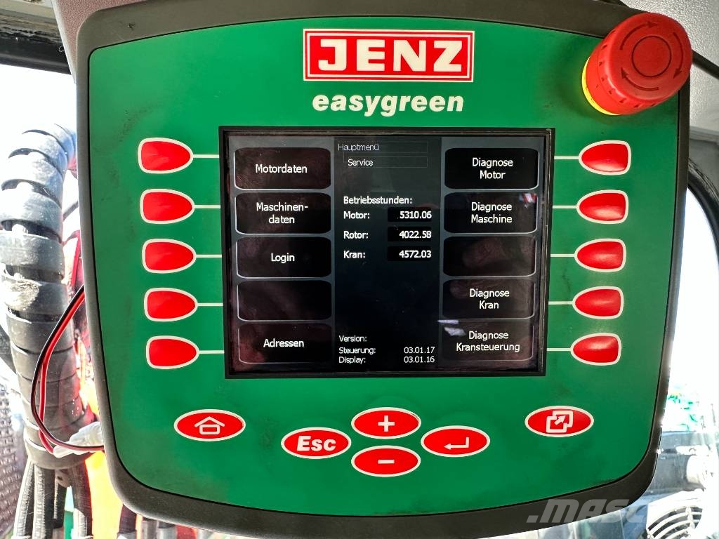 JENZ HEM 593 Haketuskoneet