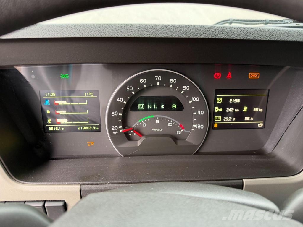 Volvo FM460 6X2*4 EURO6 + CARRIER SUPRA 850 + LNG Temperature controlled trucks