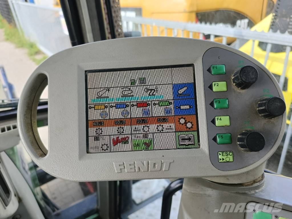 Fendt 712 Vario TMS fronthef en front aftakas PTO الجرارات
