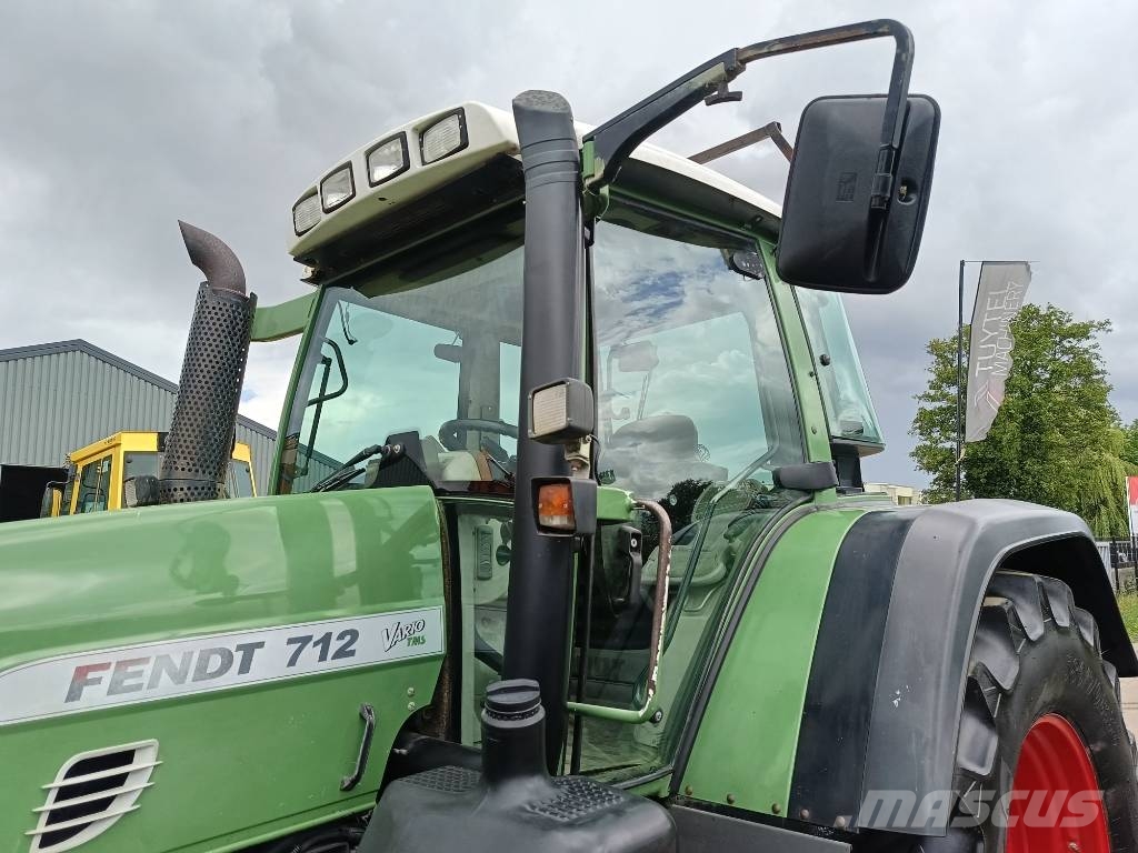 Fendt 712 Vario TMS fronthef en front aftakas PTO الجرارات