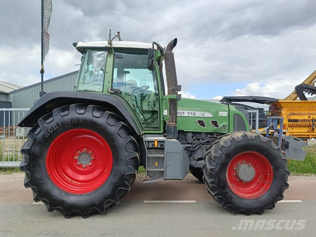 Fendt 712 Vario TMS fronthef en front aftakas PTO الجرارات
