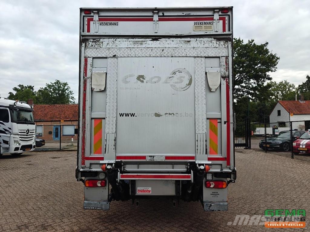 Iveco EuroCargo 140-250 4x2 Sleeper Cab Euro6A - 7.6 Met Camiones con caja de remolque