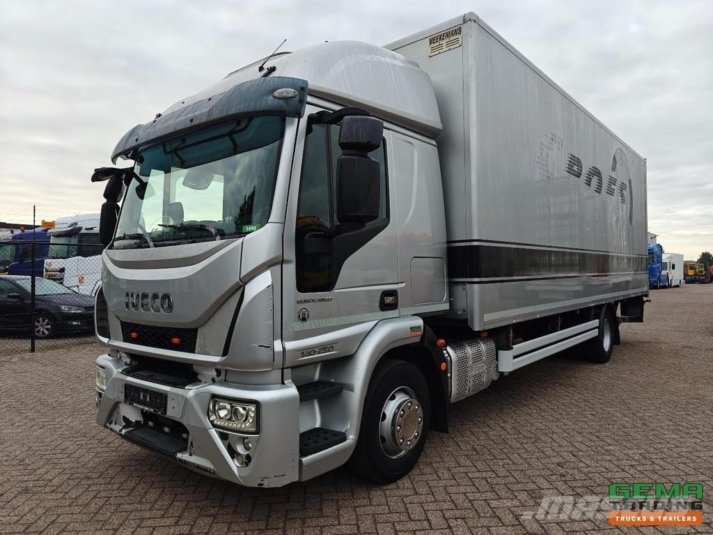 Iveco EuroCargo 140-250 4x2 Sleeper Cab Euro6A - 7.6 Met Camiones con caja de remolque