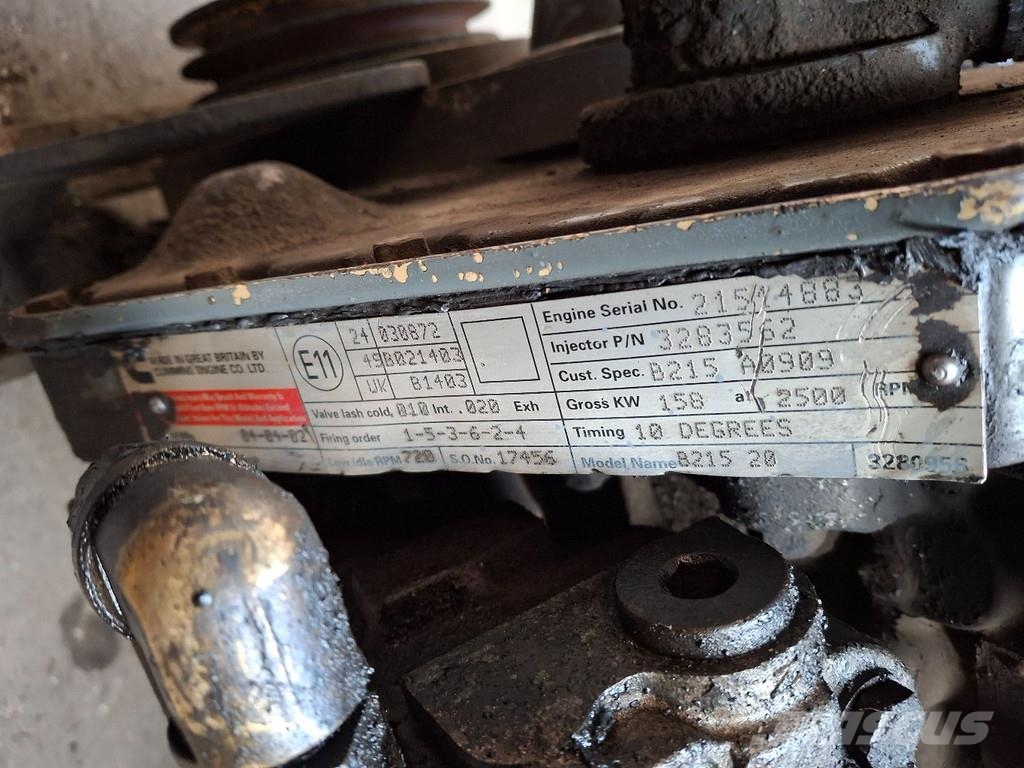 Cummins B215-20 Mootorid