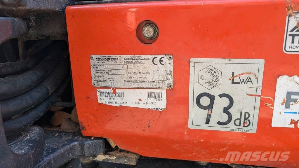 Kubota U 17-3 Mini pelle < 7t
